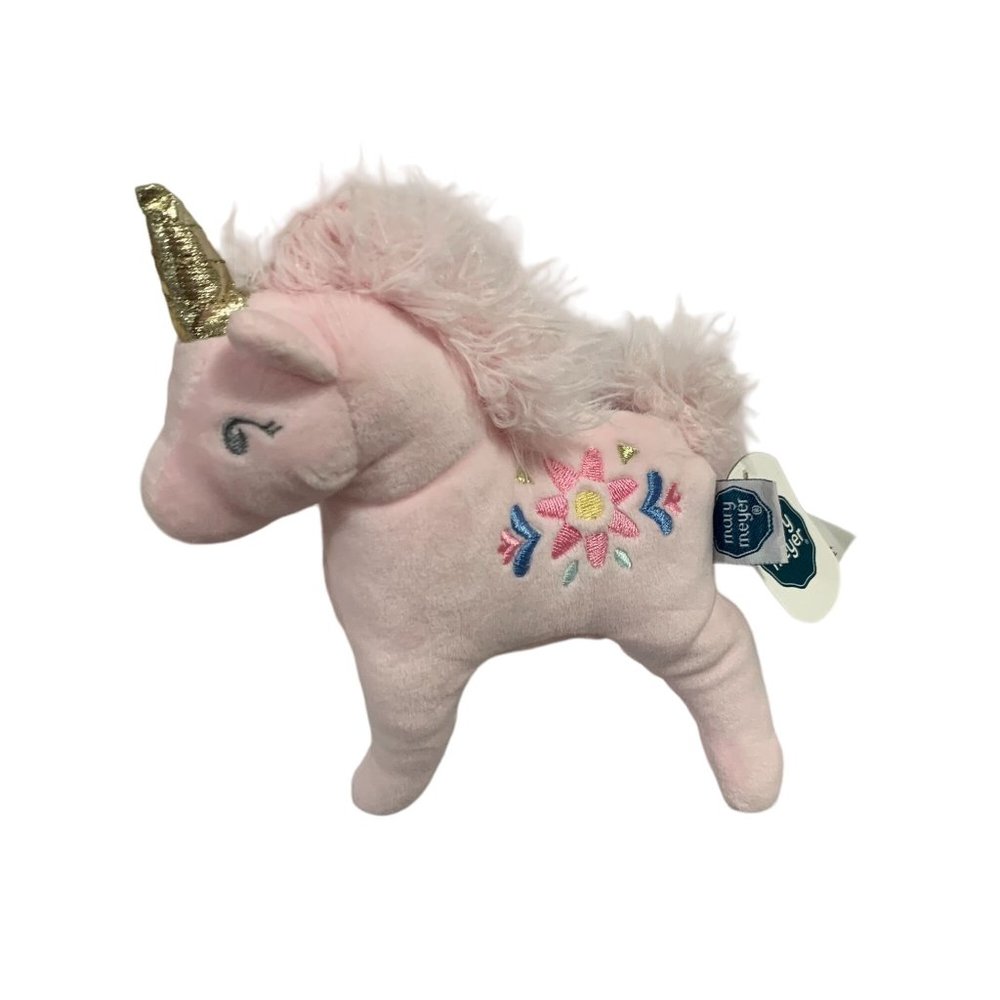 Mary Meyer Trinkets Pink Unicorn Plush NWT
